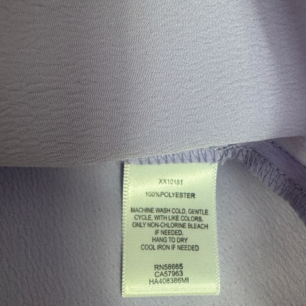 Lavender Halogen Flowy Spaghetti Strap Top - Picture 4 of 4